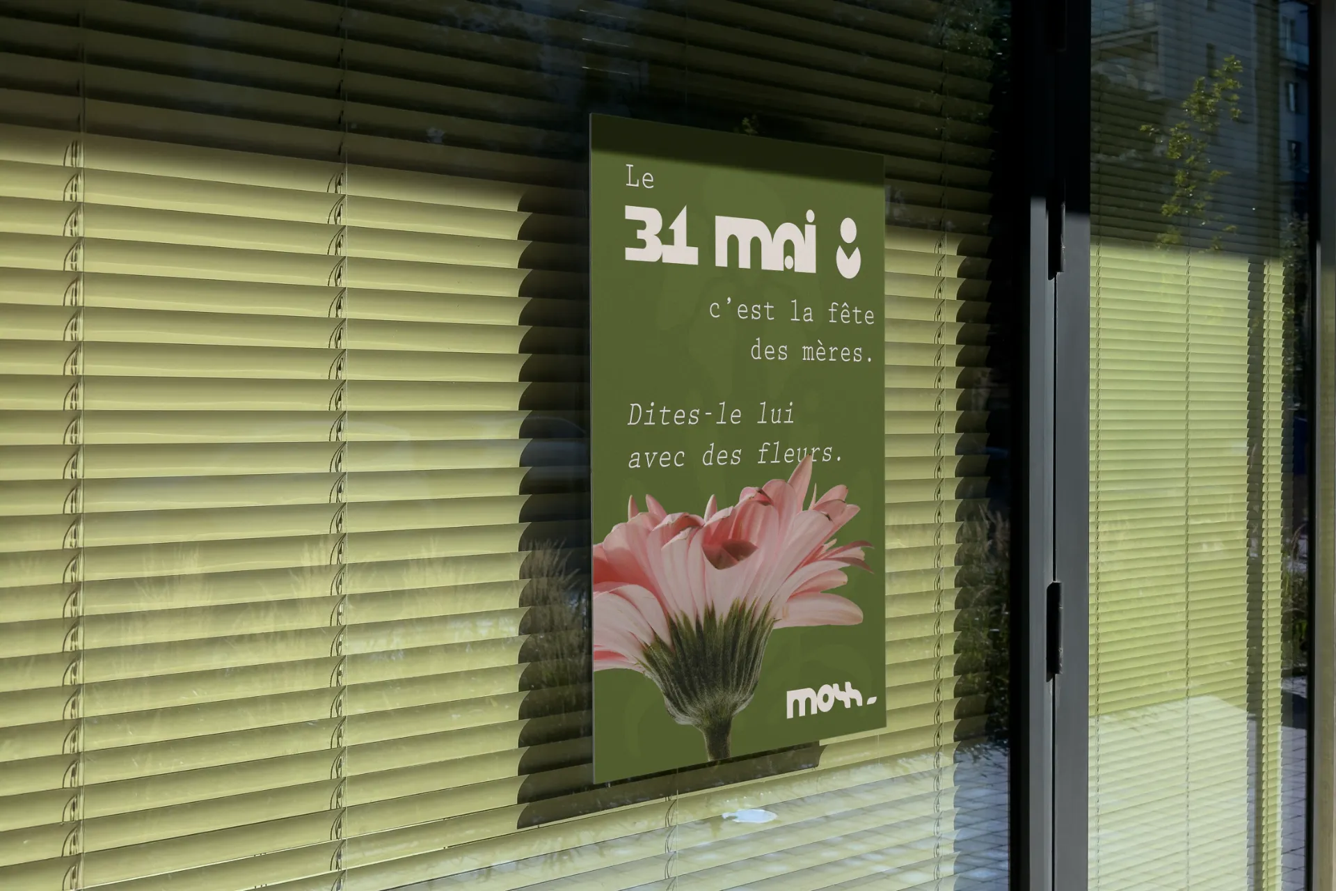 Moss — Affiche fête des mères